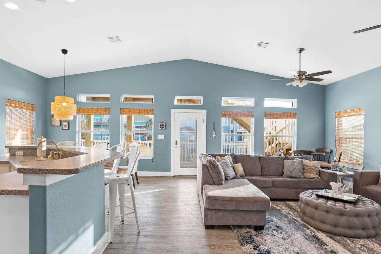 New 5 Bdrm W/Pool, Observation Deck Walk To Beach! Port Aransas Exterior photo