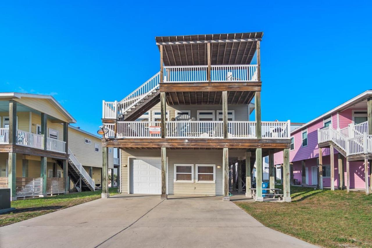 New 5 Bdrm W/Pool, Observation Deck Walk To Beach! Port Aransas Exterior photo