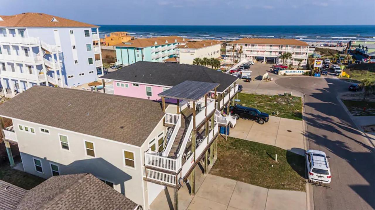 New 5 Bdrm W/Pool, Observation Deck Walk To Beach! Port Aransas Exterior photo